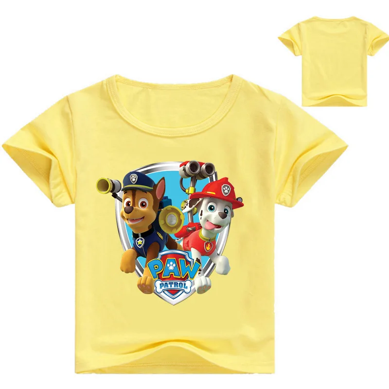 Одежда для мальчиков и девочек Щенячий патруль новая детская одежда милая