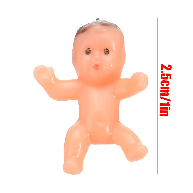 100 шт. мини Пластик детские 1 дюйм: детское платье с рисунком полной Луны