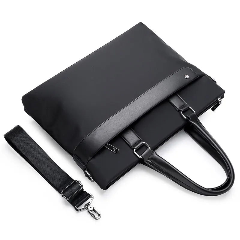 2021 Men's Briefcase Business Bag Nylon Shoulder Bags For Male 13 inch Laptop Handbags Messenger Bags Office Documents Totes