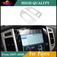 air conditioning vent ac outlet decorative frame cover trim for mitsubishi pajero 2007 2013 2014 2015 2016 2017 2018 2019 2020