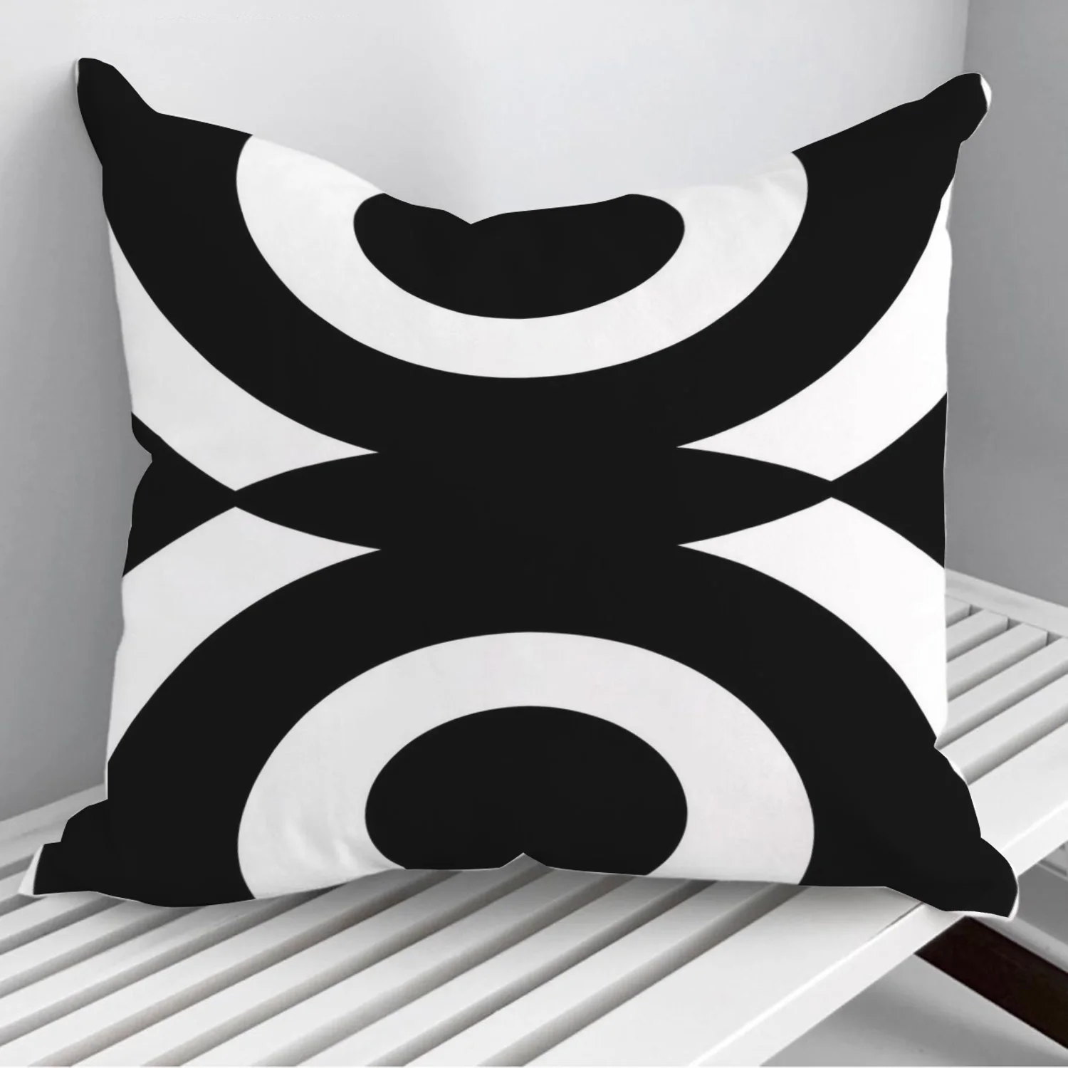 

Circles Pillowcase Decorative Sofa Cushion Case Bed Pillow Cover Home Decor Car Cushion Cover 45*45cm