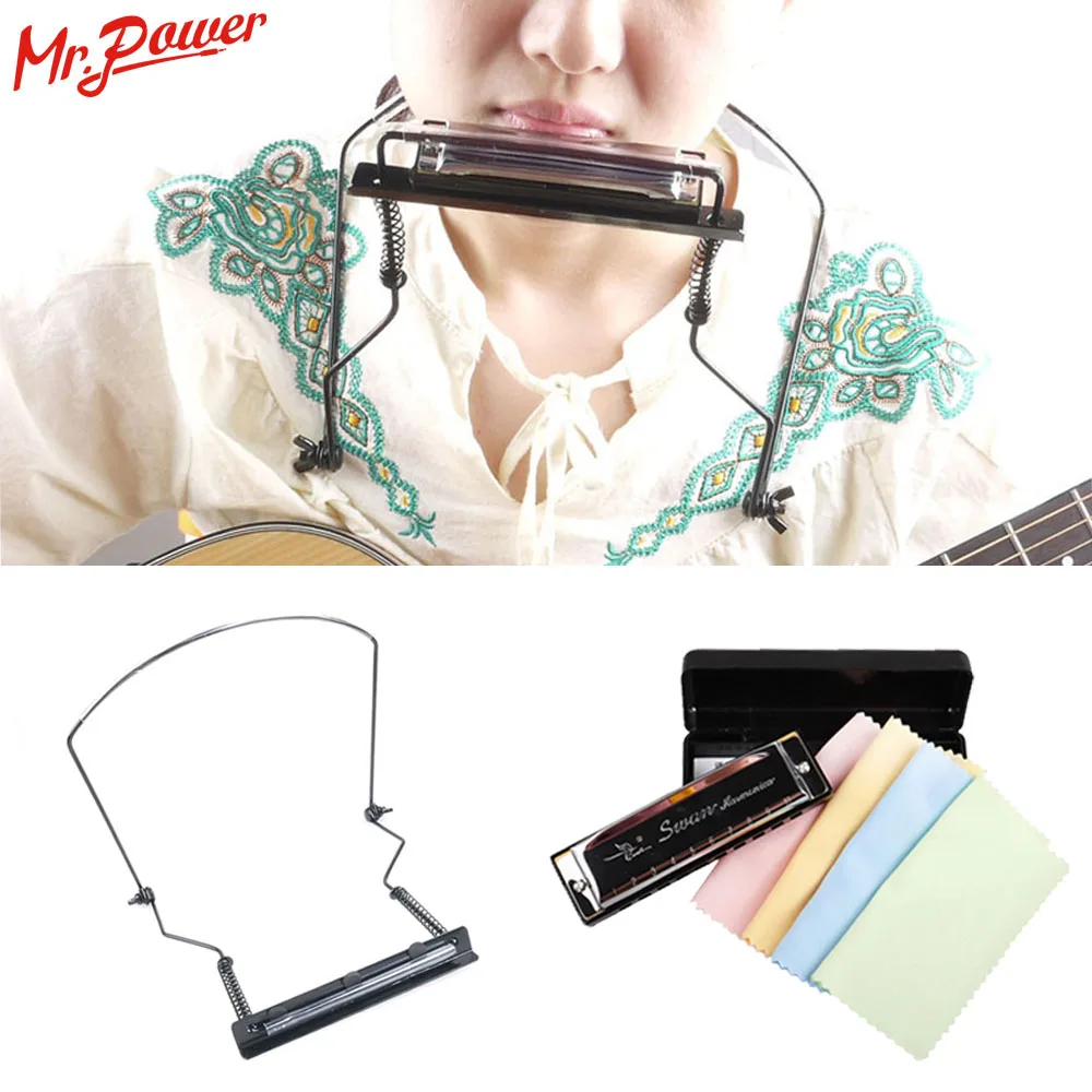 10 отверстий C Ключ Лебедь губная гармоника Серебряный диатонический Блюз рот