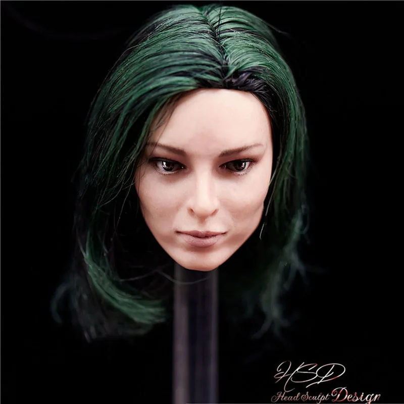 Пользовательские 1/6 масштаб HSD001 Polaris Emma Dumont глава лепить с посаженными волосами
