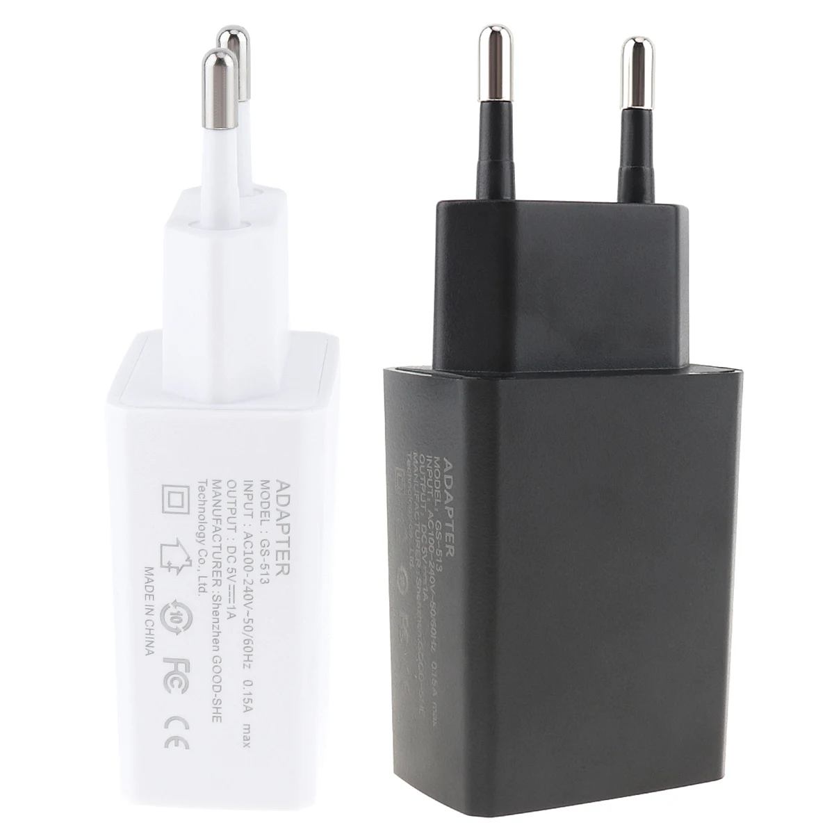 

Heat Resistant Universal Travel Mini USB EU Plug Charger 5V 1A for Mobile Phone / Tablet