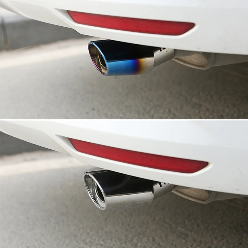 Автомобильный глушитель из нержавеющей стали наконечник трубы автомобильные