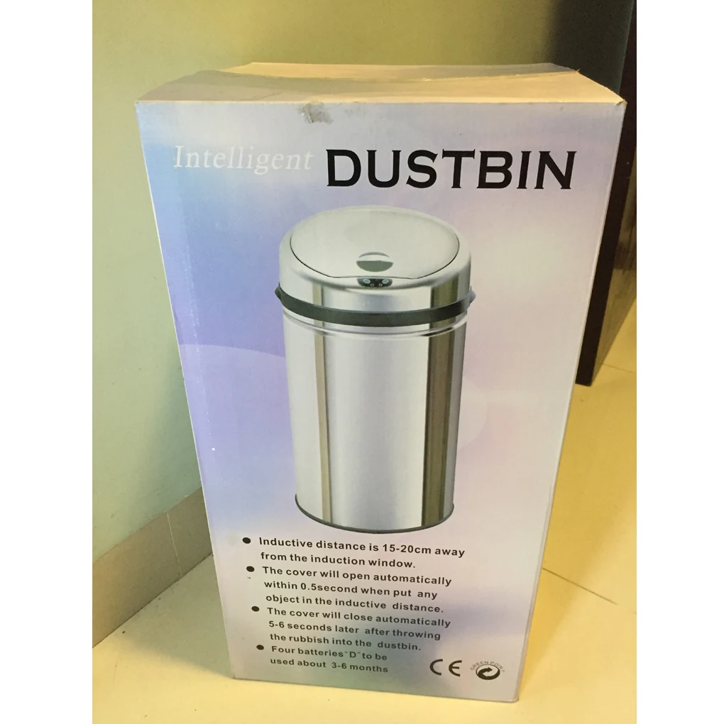 Стоимость 30л Авто Открыть закрытое мусорное ведро сенсор Бесконтактное