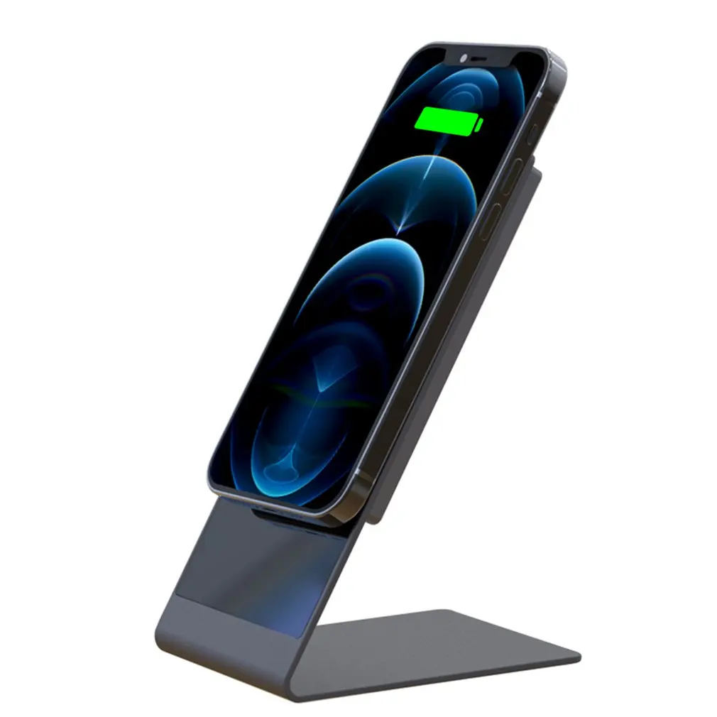 

15W Wireless Charger Stand For iPhone 12 11 Pro XS MAX XR X 8 Samsung S21 S20 S10 S9 Fast Charging Dock Station Phone Charger