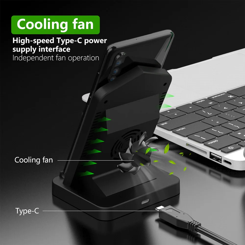 KISSCASE Беспроводное зарядное устройство Быстрая зарядка подставка для iPhone XS Max XR X