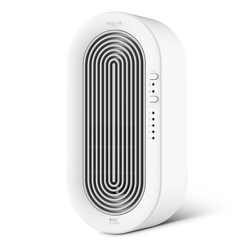 White Xiaomi нагревательная плита радиатор теплее машина для зимы Deerma 250 Вт Электрический обогреватель маленький вентилятор для обогрева рабочего стола бытовой офиса - Цвет: White
