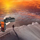 Новые Большие Монокуляры для окуляра 12x50 HD с высоким увеличением, для ночного освещения, для использования вне помещений, портативные, с искусственными фотографиями