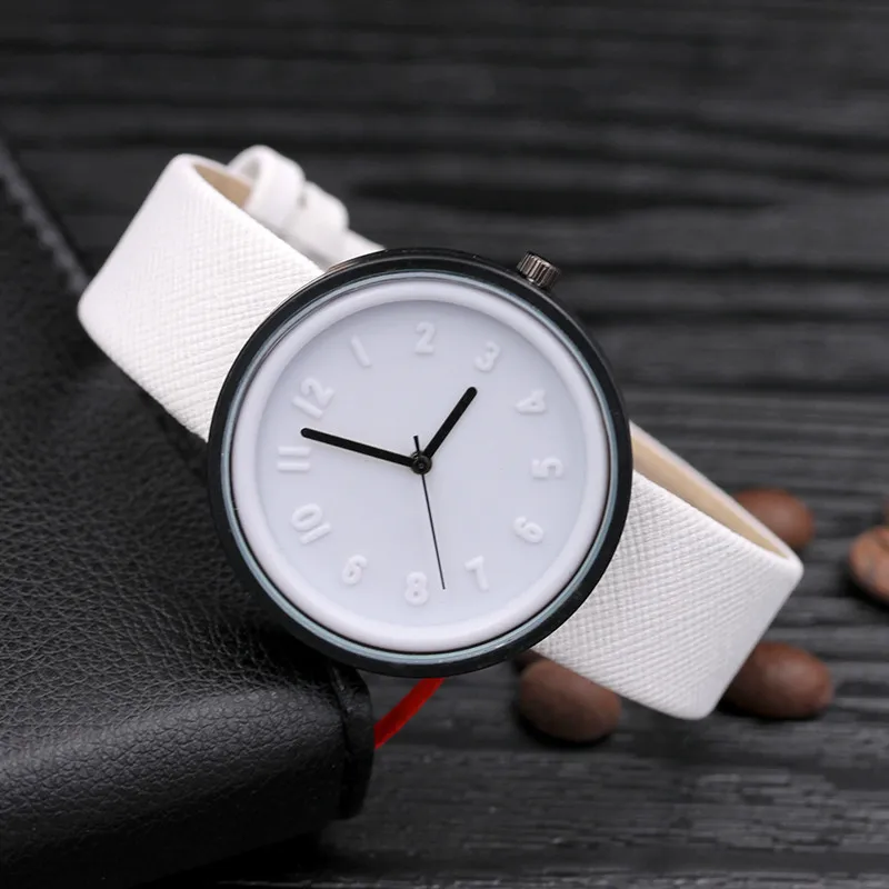 

Top Casual Unisex Simple Fashion Number Watches Quartz Canvas Belt Wrist Watches High-end Waterproof Sports Watches Reloj mujer
