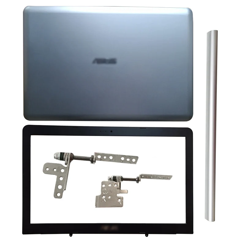 Precio NUEVA Cubierta Trasera LCD/bisel Frontal/bisagras Cubierta/Palmrest/cubierta Inferior Para ASUS 15,6