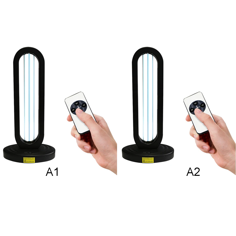 

38w 220V Remote Control Ultraviolet Sterilizing Lamp 38W UV Disinfection Light High Ozone UVC Germicidal Lamp