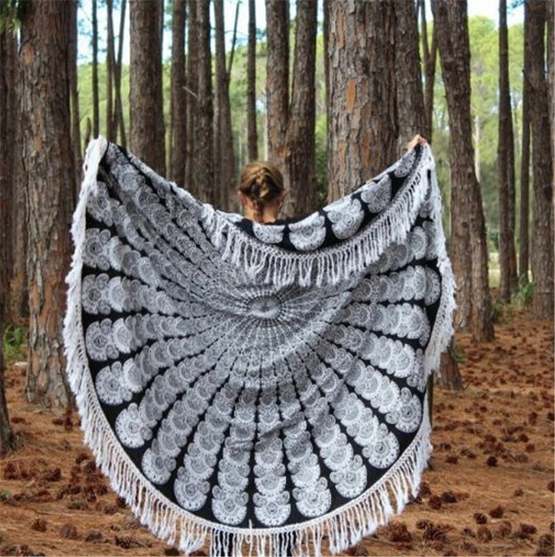 Beach shawls and wraps summer scarf women shawls designer scarf women luxury brand scarf Circle shawls pareos de playa muje