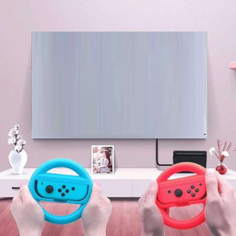 Joycon игровой держатель руля для с ручкой и поворотом рычага управления NS Joy