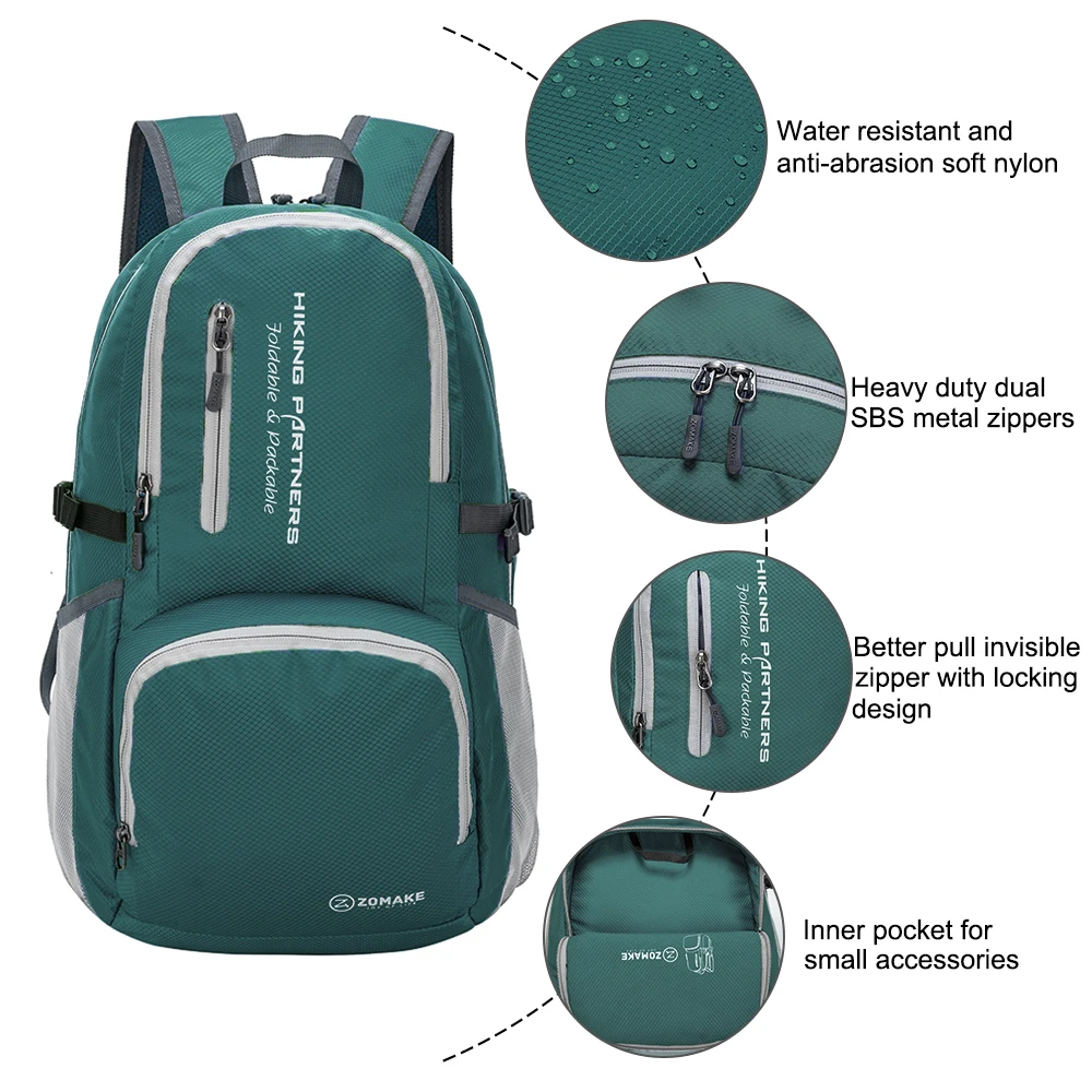 Сумка для альпинизма 30 л мужчин и женщин водонепроницаемый рюкзак рыбалки