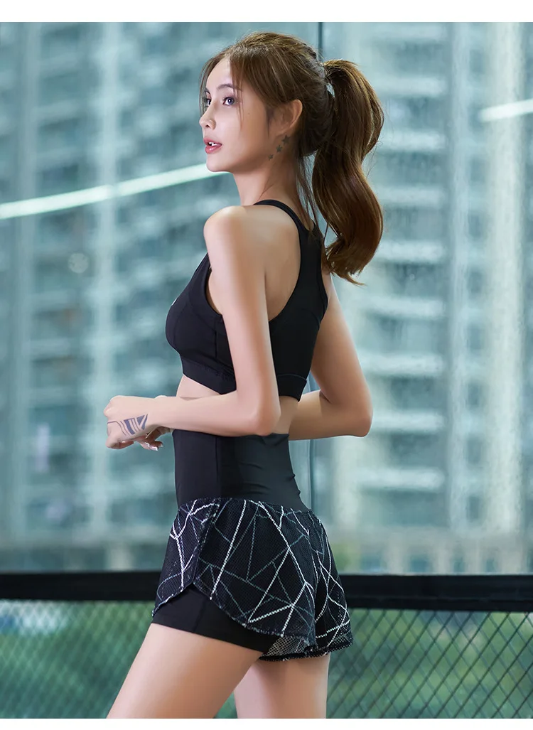 Women's Shorts High-waisted Abdomen Fashion Yoga Shorts Women's Dance Anti-empty Comfortable Yoga Clothes Fitness Pants