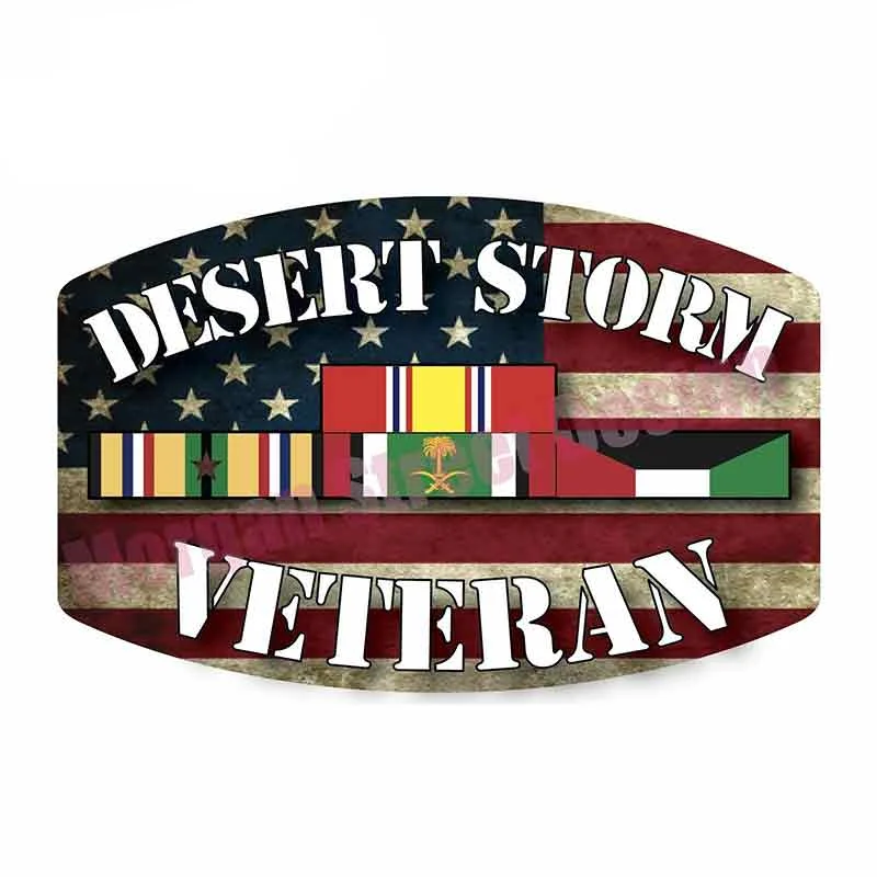 

13cm X 8.5cm for Desert Veteran Car Stickers Repair Sticker Car Truck Decal Simulation Fun Vinyl Car Wrap