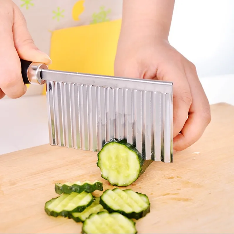 Кухонные инструменты многофункциональный из нержавеющей стали гофрированный