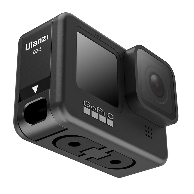 Ulanzi G9 2 металлический Батарея чехол для экшн камеры Gopro черный 9 Тип Док станция с