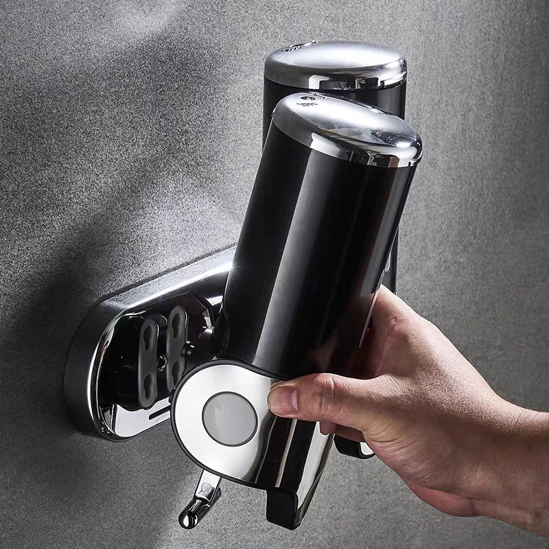 

Bathroom Foam Soap Dispenser Hand Sanitizer Holder Wall Mount Soap Shampoo Head Shower Liquid Dispenser For Bathroom Accessories