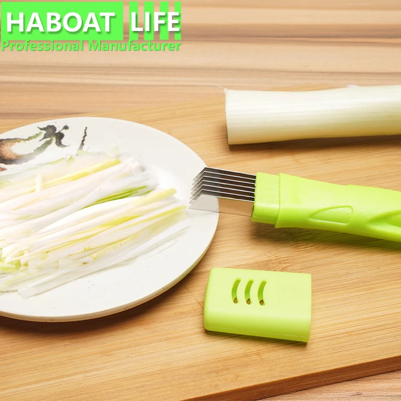 Измельчитель из нержавеющей стали слайсер для зеленого лука резак овощей