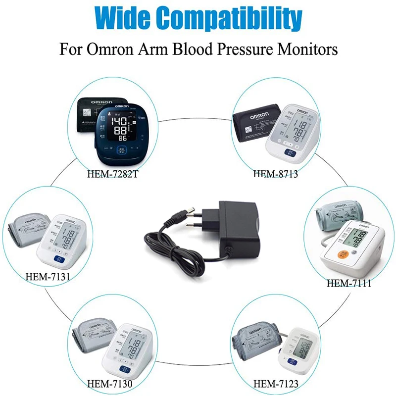 Адаптер питания постоянного тока 100-240 В до 6 в а 1 переменного зарядное устройство