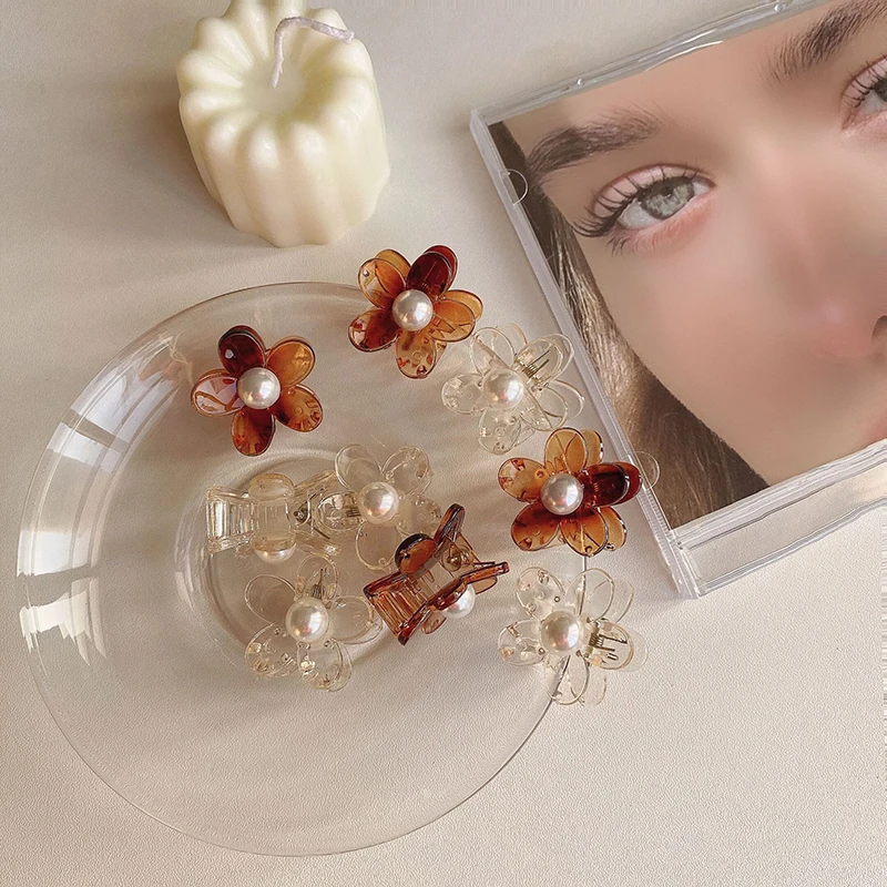 

1 шт. Цвет Фул с мелким цветочным рисунком заколки для волос коготь заколки Смешанные Цвет мини Щековая клип Симпатичные шпильки для волос а...