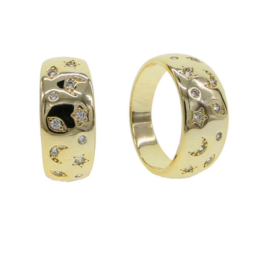 Bling кубического циркония льда и экстравагантные большой широкий в стиле хип хоп