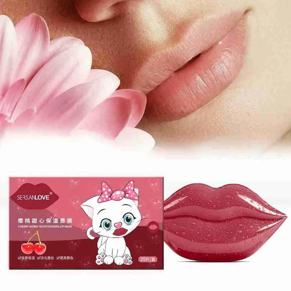 

Crystal Collagen Lip Mask Pads Lip Care Moisture Essence Lines Lips Aging Gel Lip Repair Wrinkle Mask Anti Patches L3W1