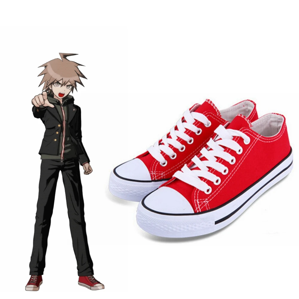 Red Аниме Danganronpa Makoto Naegi косплей костюм полный набор Хэллоуин Карнавальный костюм для взрослых мужчин и женщин - Цвет: Red