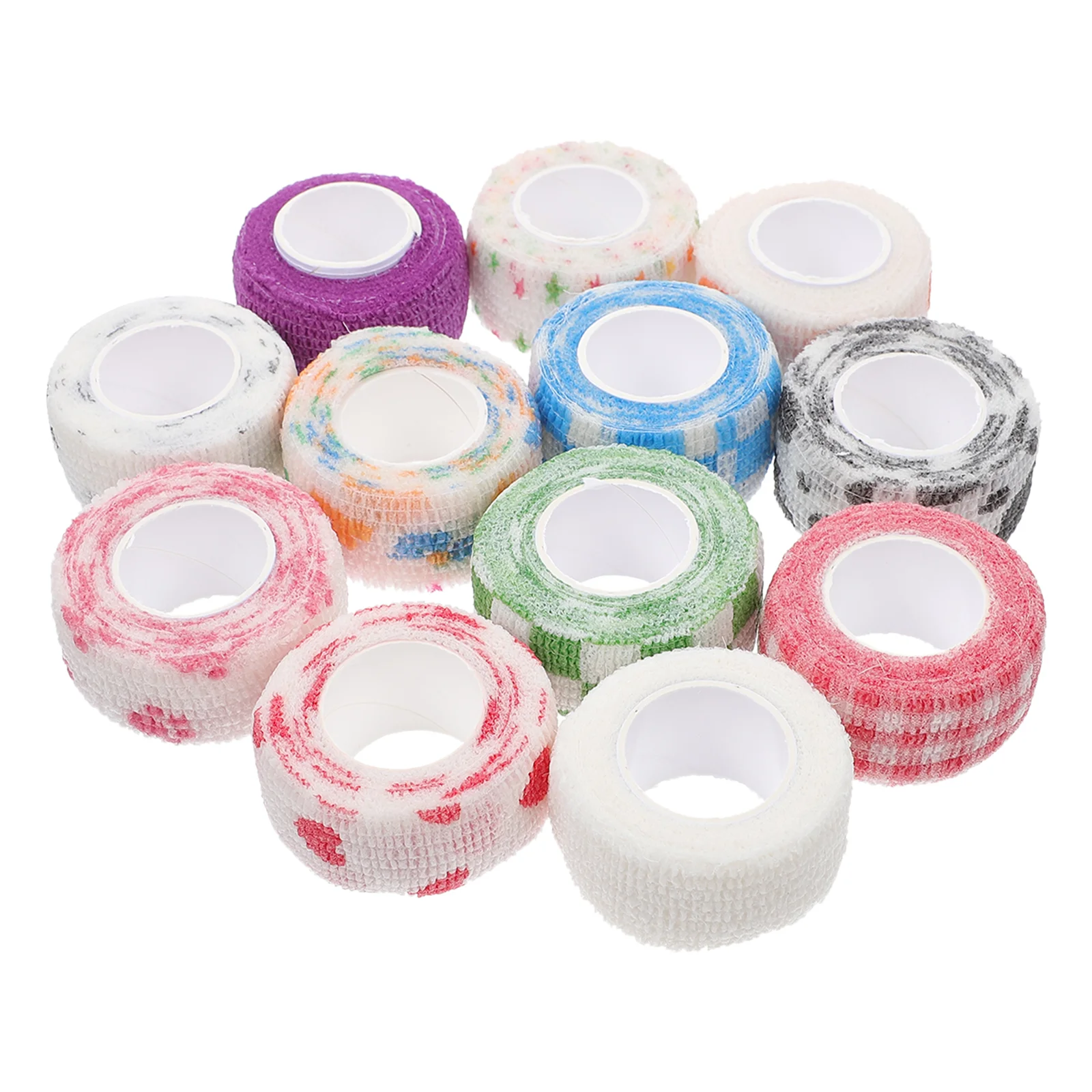 

12 шт. прочные самоклеящиеся эластичные когезионные ленты для пальцев