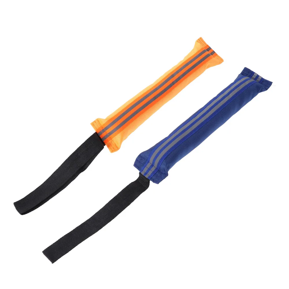

2Pc Dog Bite Tug Bite Pillow for Training Sporting and Interaction Tugging Outside (Yellow and Blue)