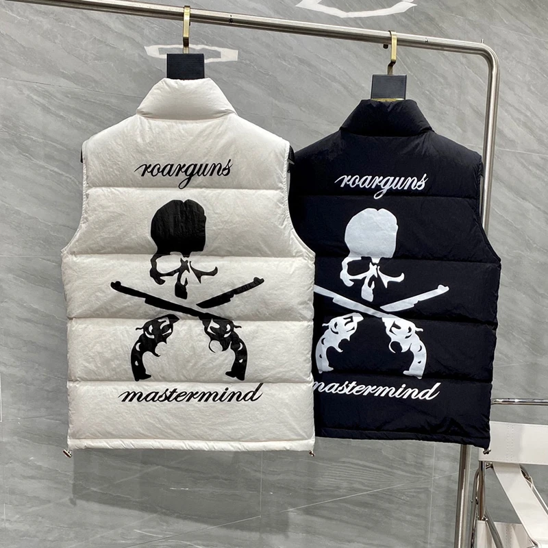 

2021 мужской пуховой жилет Mastermind Japan MMJ skull WY388