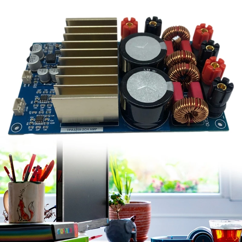 

TPA3251D2 Digital Power Amplifier Board 175W+175W Stereo HiFi Amplifer K3NB