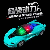 cool lighting remote control car rechargeable boy racing electric childrens toy