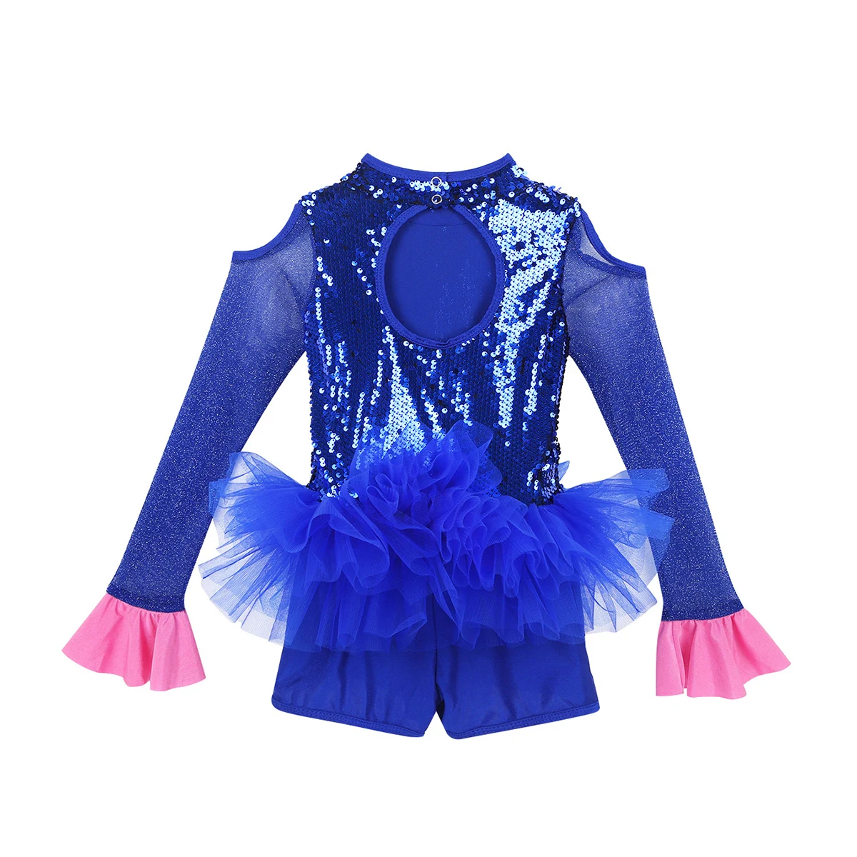 Детское блестящее фатиновое платье пачка с блестками для девочек балетный