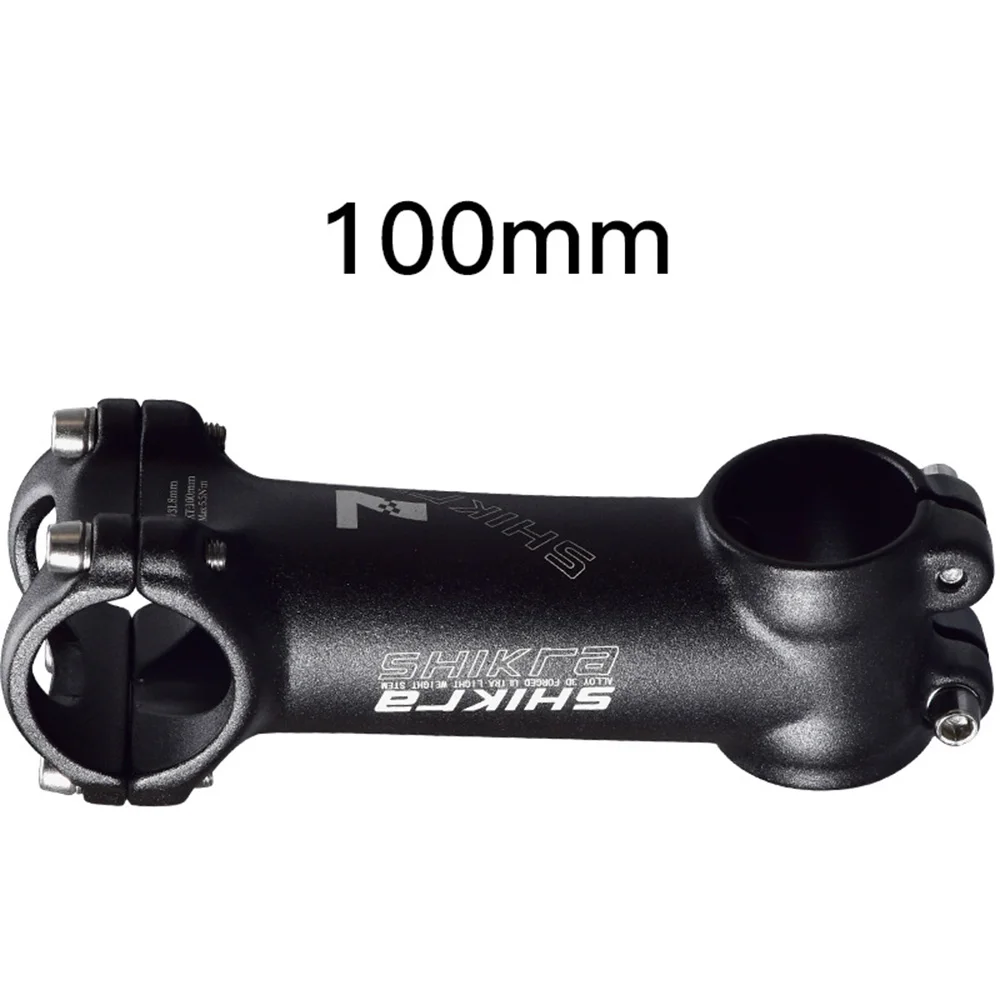

35mm-110mm Bicycle stem Bike Black Cycling Handlebar Stem Mountain bike