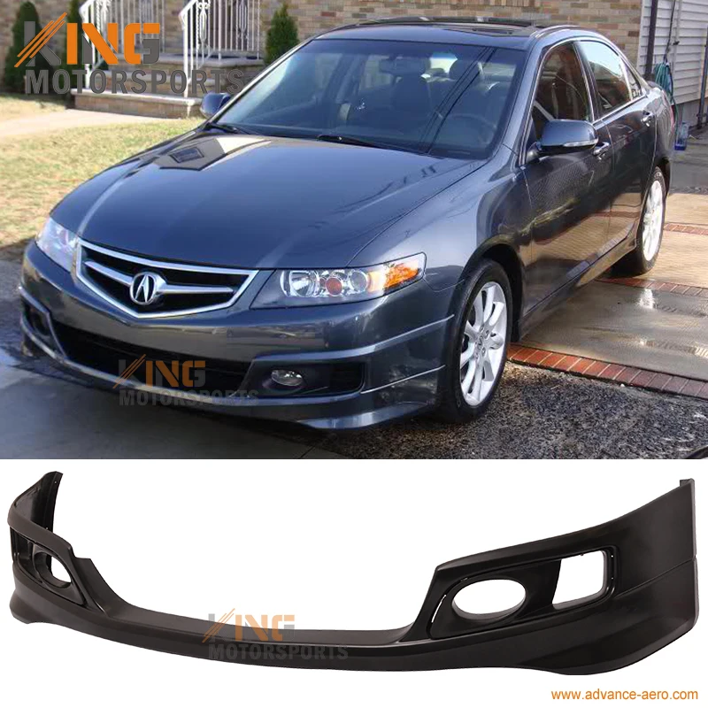 Подходит 2006 2007 2008 Acura TSX OE завода Стиль передний бампер спойлер Неокрашенный