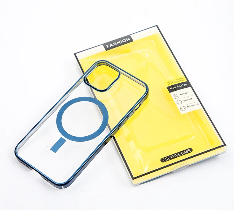 High Quality Mobile iPhone Hard Case for iPhone 13 12 Mini Pro Max Support Wireless MagSafe Magnetic Protective iPhone Case