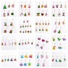 5D алмазная живопись, милые животные, брелок сделай сам, мультяшный Санта-Клаус, алмазная вышивка, искусственная ручная работа, Рождественский подарок