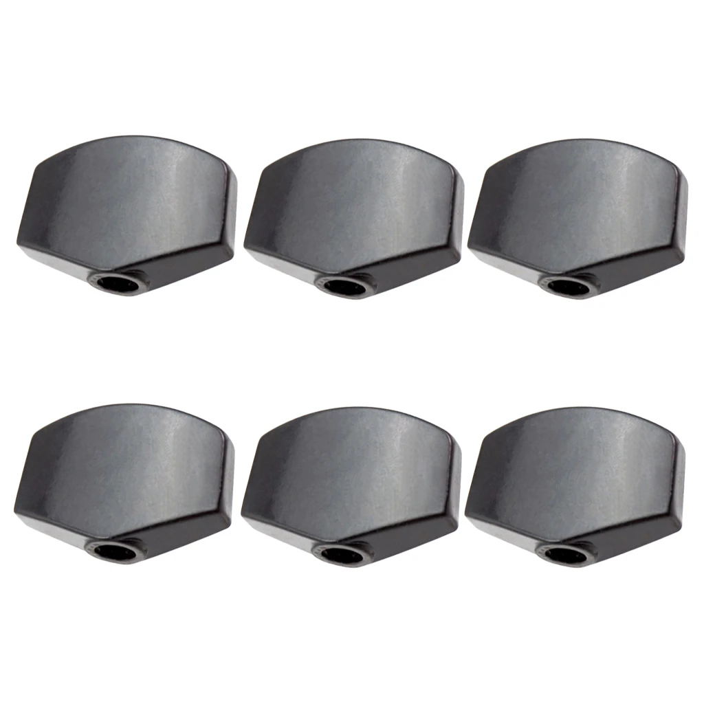 6 шт./упак. металлический тюнер для электрогитары/акустической гитары колпачки с