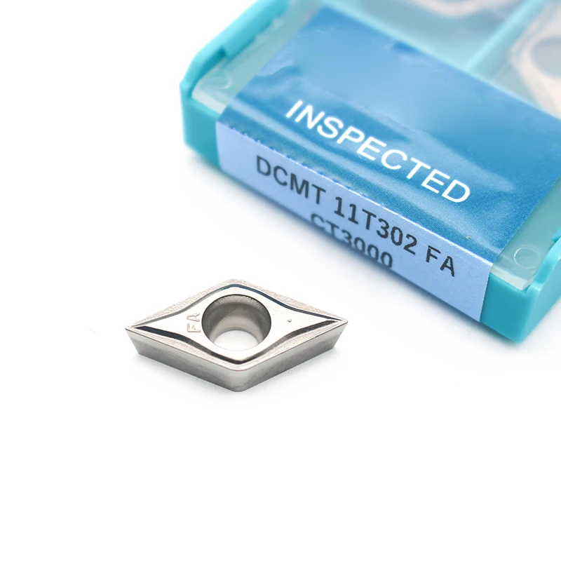 10 шт. DCMT11T302-FA-CT3000 DCMT11T302 FA CT3000 внутренний токарный инструмент режущее лезвие