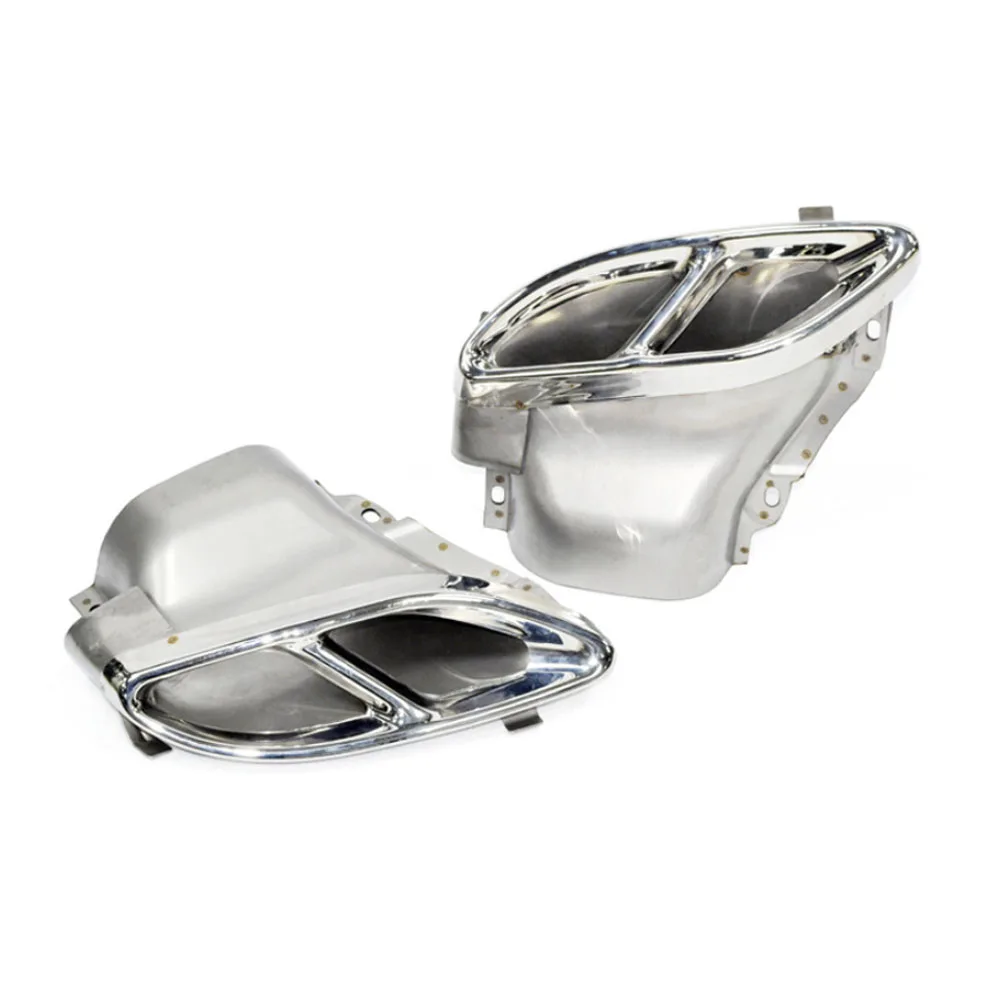 Глушитель выхлопная труба задняя для Mercedes-Benz W205/W212 C180 C200 C250 C300 C450 C43 E43 GLE43 s