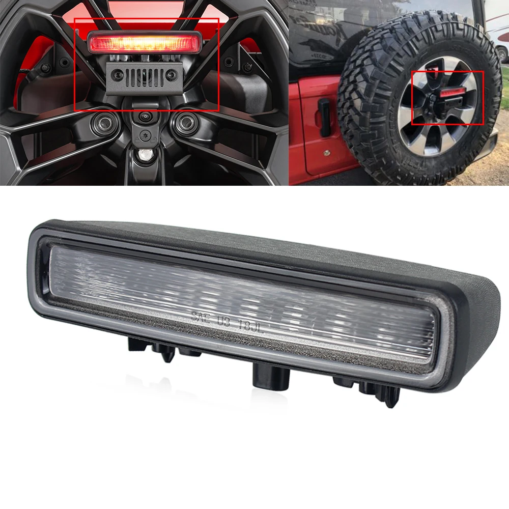 Светодиодный задний стоп сигнал 3 в сборе фонарь s для Jeep Wrangler JL 2018
