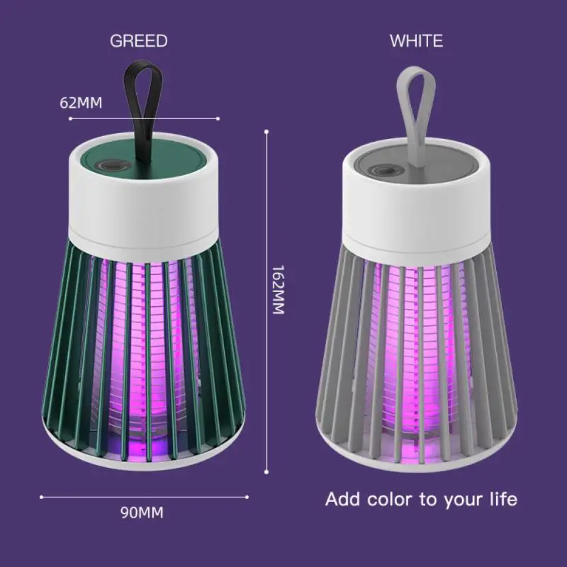 

Mosquito Killer USB Electric Mosquito Killer Lamp Photocatalysis Mute Home LED Bug Zapper Insect Trap Radiationless Wholesale