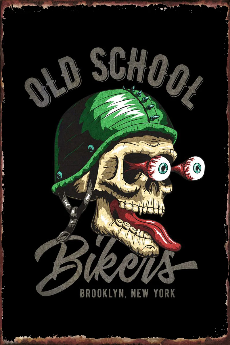 

Оловянные таблички для старых школьников, декор для стен, комнатный декор в стиле ретро, винтажный металлический знак, жестяная вывеска для ...