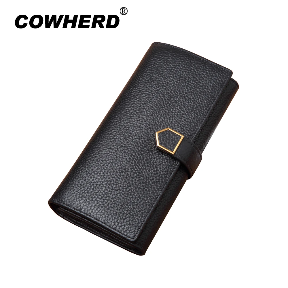 2019 Женские кошельки из натуральной кожи женская большая компактность держатель