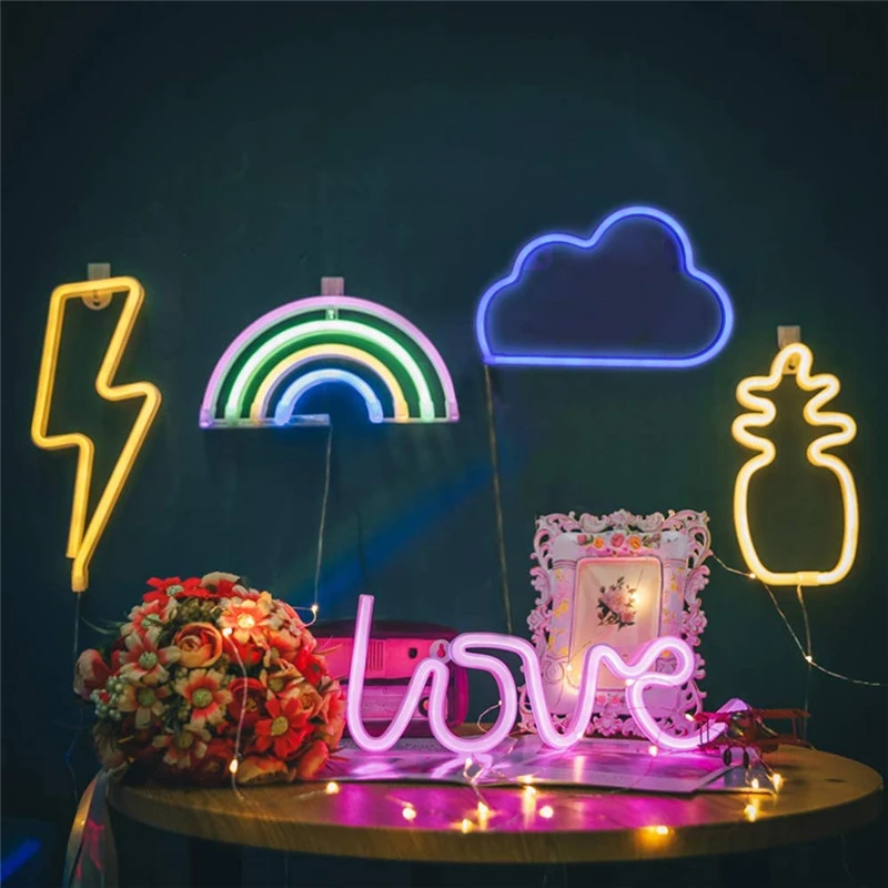 63 стили неоновая вывеска для организаций и магазинов светодиодный неоновый