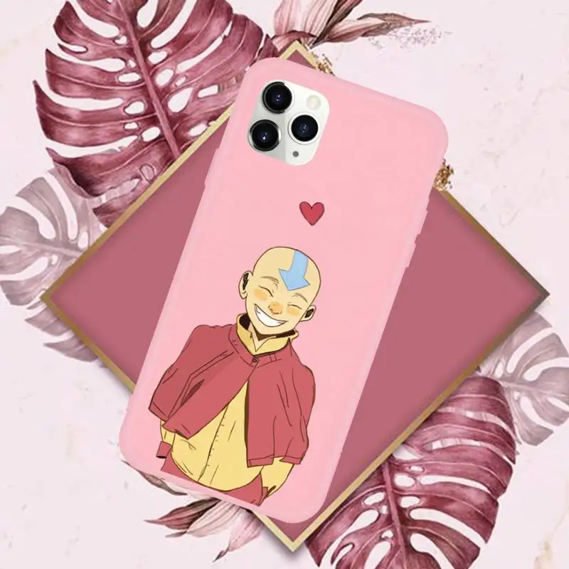 

The last airbender Phone Case Candy Color for iPhone 11 12 mini pro XS MAX 8 7 6 6S Plus X SE 2020 XR